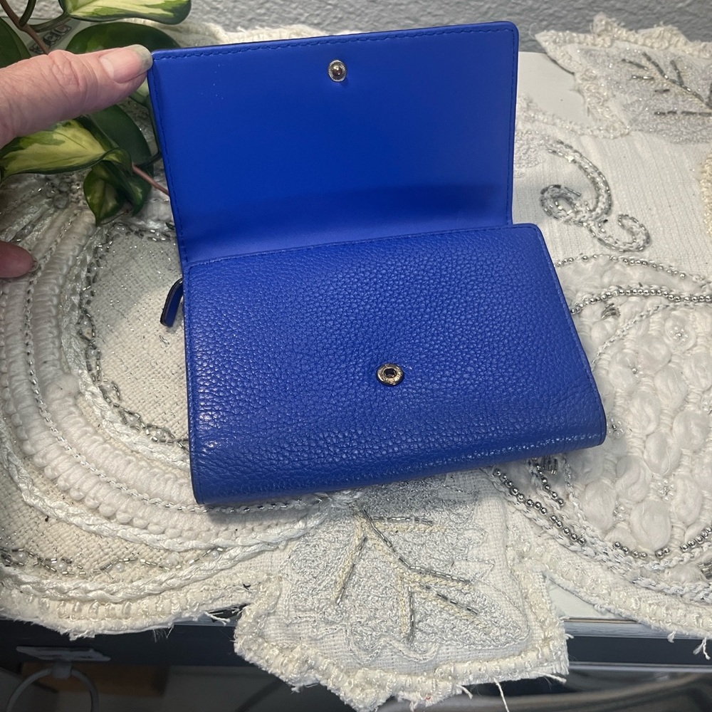 Kate Spade New York Blue Tri-Fold Wallet - Picture 5 of 16
